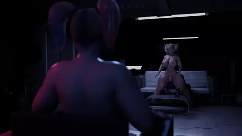 Punishment for horny Harley