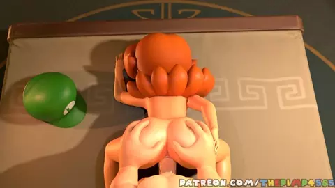 Luigi X Daisy Doggystyle POV