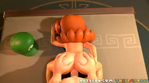 Luigi X Daisy Doggystyle POV