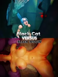 Black Cat vs Black Widow