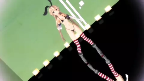 Shimakaze - Conqueror [MMD R15] Shitake Guruguru
