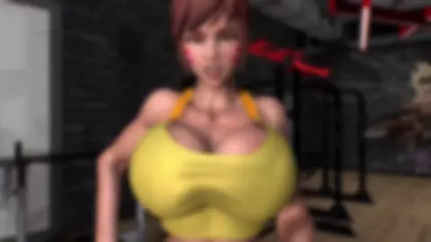 D.Va Catches You Wanking Chun-Li at the Gym - Takes Control