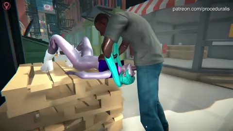 Rebecca lost in an alley (proceduralis)