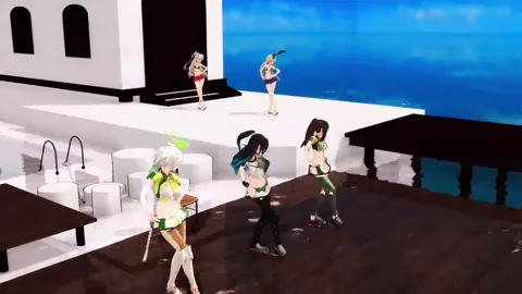 Fleet Girls & Shimakaze - Shake It [MMD R15] Rawfodog
