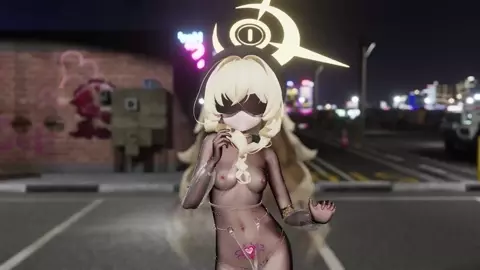 Late-night public strip dance - Tell Me