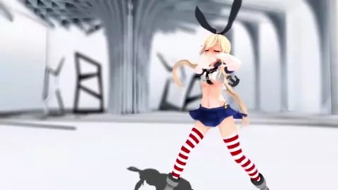 Shimakaze - Onegai Darling (ver. 2) [MMD R15] ShamuMMD