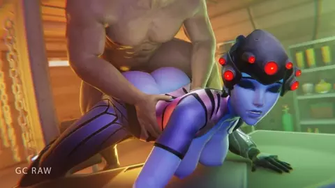 widowmaker fuck in industrial factory