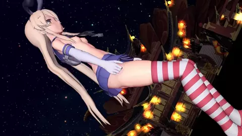 Shimakaze - Twinkle [MMD R18] GenesisMMD