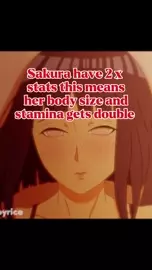 Sakura (2x stats) VS Hinata WIS/HMV