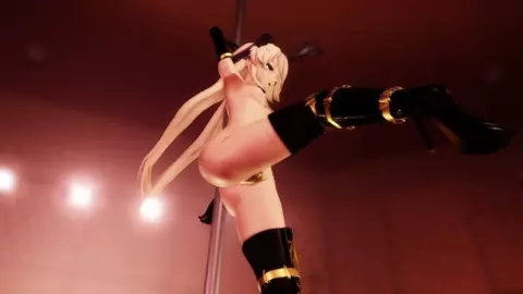 Shimakaze - Bunny Dance [MMD R15] HornyHorny