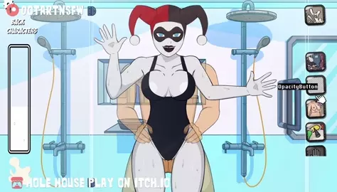 Multiple Characters [Marge, Mirko, Loona + More] Against The Glass In The Shower