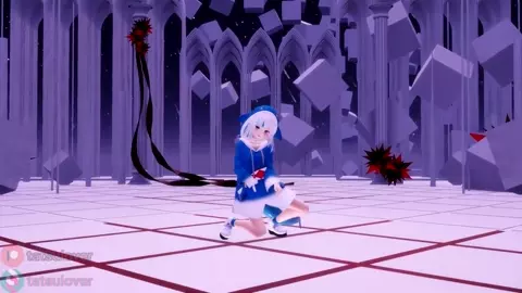 【R-18 MMD】 AOA - Heart Attack - Gawr Gura