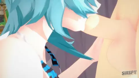 Aether & Eula Beach Sex