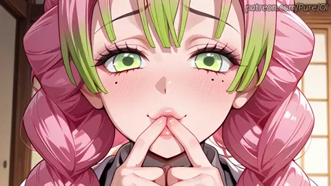 Fall in love with your first orgasm and Mitsuri Kanroji (Gentle JOI)