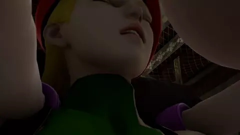 Juri x Cammy on a train