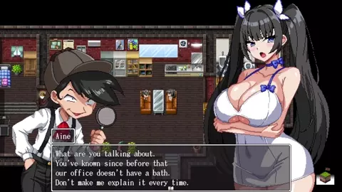Busty Detective! The Case Files of Aine Tamagushi - game NSFW