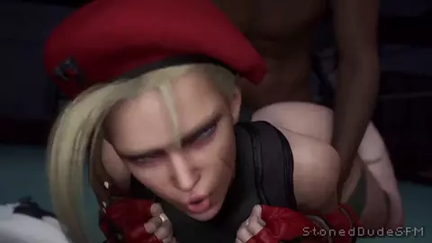 Cammy can't get enough BBC stress relief. [Stoneddude]