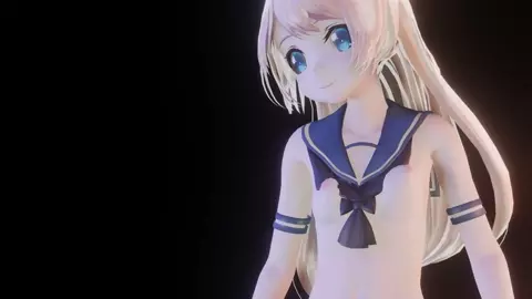 Shimakaze & Jervis - Sexy Dance [MMD R18] Huai An
