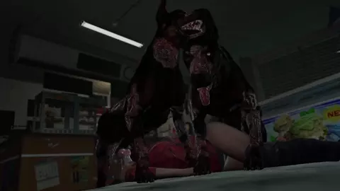 (New Angle 10)-Claire X Z-Dogs-[DarktronickSFM]