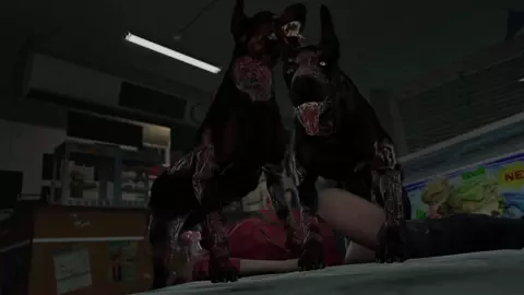 (New Angle 10)-Claire X Z-Dogs-[DarktronickSFM]