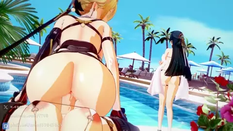 Evelyn & AstraYao x Yixuan FutaSex (sound)