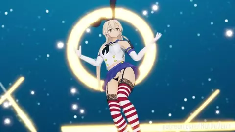 Adult Shimakaze - What You Waiting For [MMD R15] Not De Vault