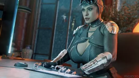 Wonder Woman & Powergirl fuck Catwoman: An AI Voiced Story