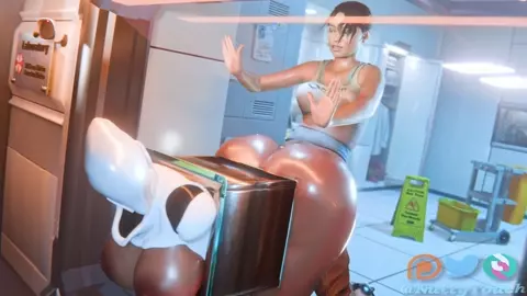 Stuck in the Lab [Futa/Fem] [NuttyTouch]