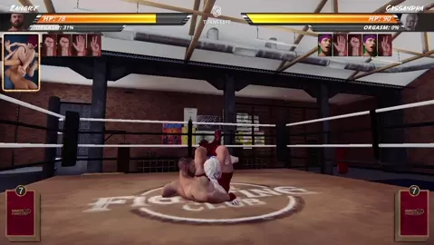 Naked Fighter 3D - Zangief VS Cassandra