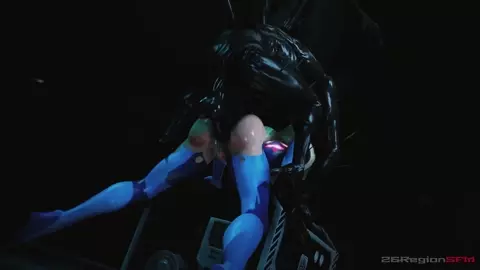 Samus Aran Lets the Ugly Monster Crawler Stretch Her Ass.[26RegionSFM][4k 60fps]