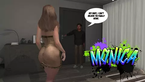 MONICA 08 - CAST COUCHING