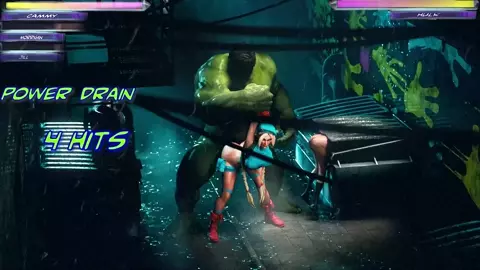 Cammy Vs Hulk [Overlay][Project Vega][4K60FPS]