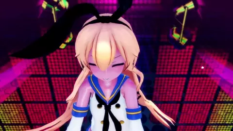 Shimakaze - Caramelldansen [MMD R15] Hamselvish