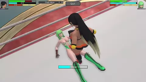 HRSL: Miss Gasm vs Lyna Traditional Match