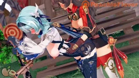 Eula x Amber Training Time ;D