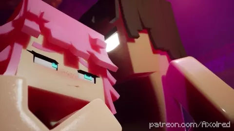Herobrine X Sexy Girl in Minecraft