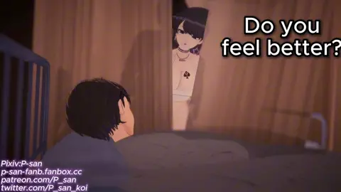 Komi-san NTR Blacked version Preview