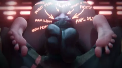 Shepard x Krogan (bodywritings) [Mept44]