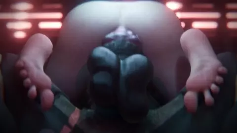 Shepard x Krogan (large breast) [Mept44]