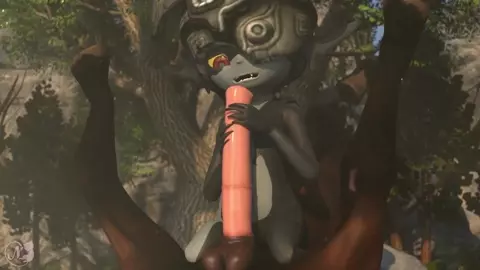 Midna Rides Horse (Neroupi)