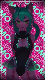 Space Cat Momo Sexy Dancing