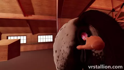 Mare Fisting | VR Stallion Gameplay