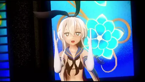 Shimakaze & Amatsukaze - Yoiyoi Kokon [MMD R15] Unknown