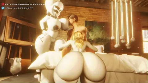 Marie and Charlie threesome