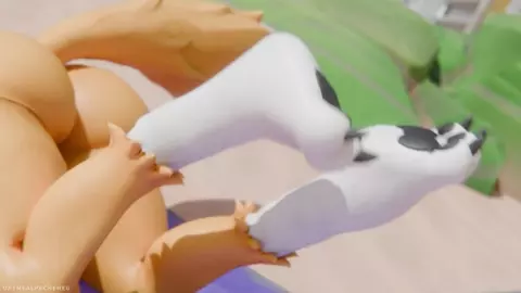 Renamon on The Beach (OatmealPecheneg) 4K30FPS