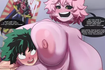 Mina x deku comic dub
