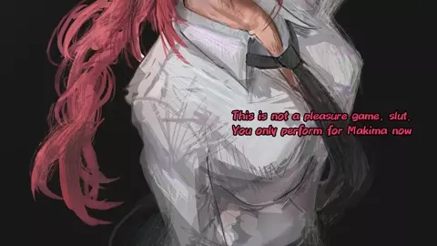 Makima's sex roulette decides how far you can go (Gambling JOI)