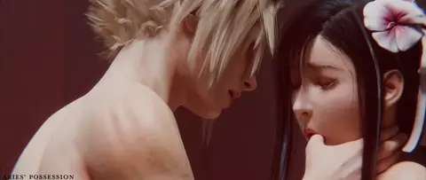 Tifa & Cloud: Costa Del Sol Changing Room Sex