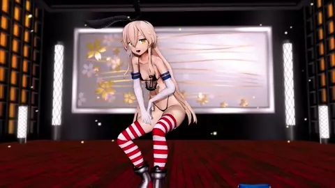 Shimakaze - Spit It Out (ver. 3) [MMD R18] GenesisMMD