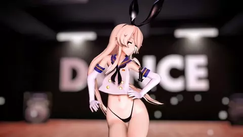 Shimakaze - Shake It (ver. 3) [MMD R18] GenesisMMD
